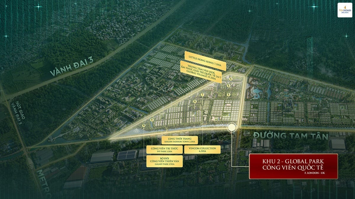 Phân khu Công viên Quốc Tế